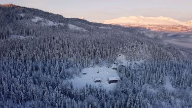 Daer ingen skulle tro att någon kunde bo: Vinterstunder