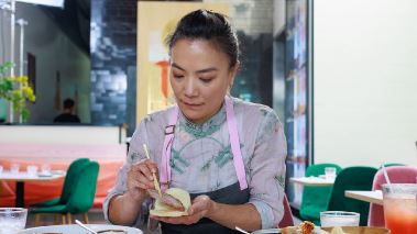 Selena Gomez + Restaurant