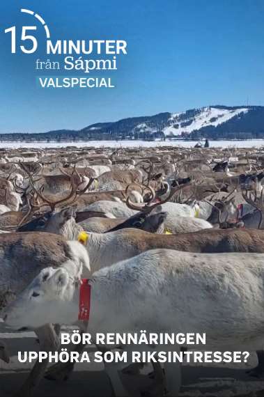 15 minuter från Sápmi