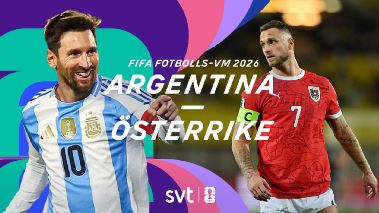 FIFA Fotbolls-VM 2026: Argentina-Österrike