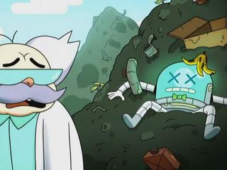 Voll zu spaet! Voll zu spaet!