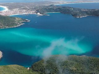 Im Flug ueber Rio de Janeiro