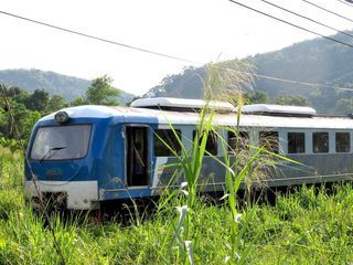 Mit dem Zug durch Sabah auf Borneo