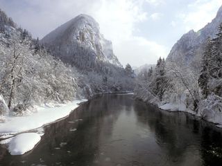 Wildes Wasser, blanker Fels - Nationalpark Gesaeuse