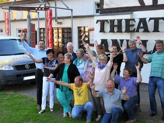 Lachen mit dem Bestatter