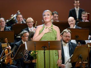 Simon Rattle & Magdalena Kožená in Prag