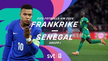 FIFA Fotbolls-VM 2026: Frankrike-Senegal