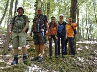 Wandern auf dem Grimmsteig