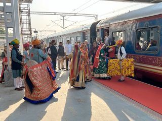 Mit dem Luxuszug durch Indien