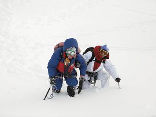 Sekunden vor dem Unglueck