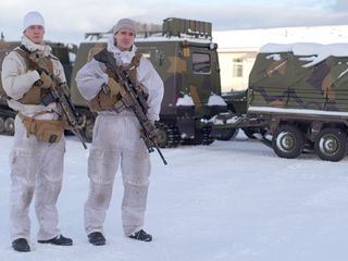 Am eisigen Grenzposten der NATO