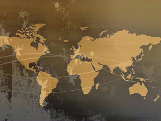 Kontinente in Bewegung