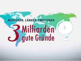 Menschen, Laender, Emotionen - 3 Milliarden gute Gruende