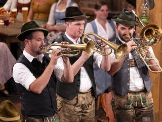 Wirtshausmusikanten beim Hirzinger