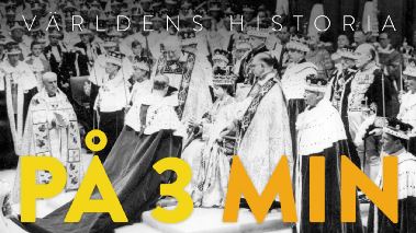 Vaerldens historia på tre minuter