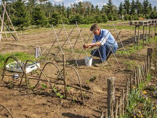 Rasch durch den Garten