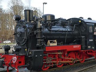 Wie geht das? Schmalspurbahn unter Dampf