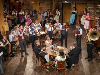 Wirtshausmusikanten beim Hirzinger