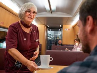 Im Einsatz fuer die Bahn