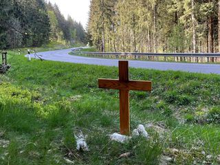 Biker, Blitzer, Polizeieinsatz