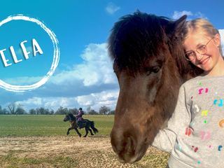 Elfa und ihre Islandpferde