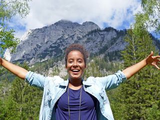 Pia und die wilde Natur