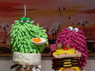 Wisch & Mop feiern Silvester (2) - Buefett-Feuerwerk