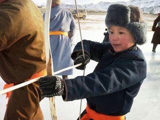 Baljaa und der blaue Himmel