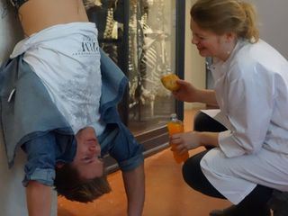 Von der Zunge zur Speiseroehre