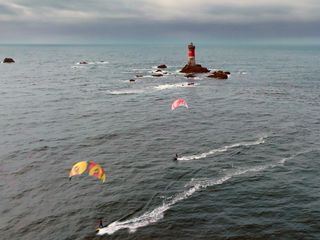 Bretonische Kitesurf-Challenge