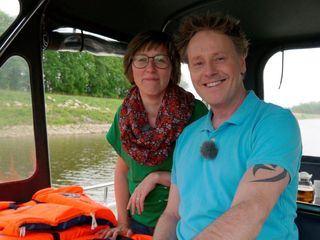 Mit dem Hausboot zur Mueritz