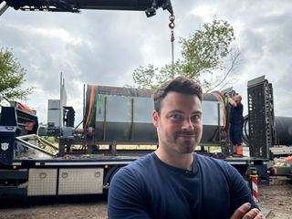 Vom Strand in die Wand