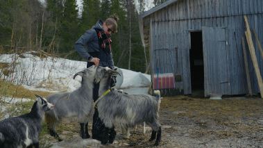Med roetterna i snoen