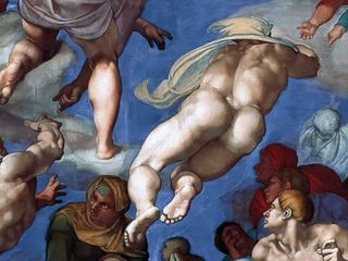 Michelangelo, Skandal in der sixtinischen Kapelle