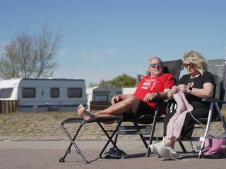 Leben auf dem Campingplatz