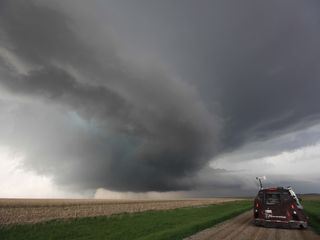 Sekunden vor dem Unglueck