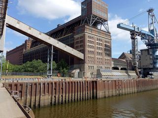 Einsatz im Bremer Getreidespeicher