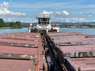 Re: Mit schwerer Fracht auf der Donau zum Schwarzen Meer
