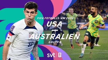 FIFA Fotbolls-VM 2026: USA-Australien