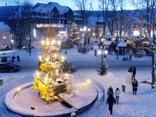 Die Pyramide von Oberwiesenthal