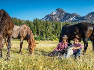 Reiten ins Abenteuer - Mit vier Mustangs durch den Wilden Westen