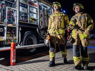 Voller Einsatz fuers Dorf