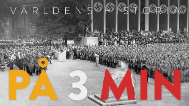 Vaerldens historia på tre minuter