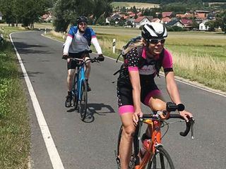 Mit dem Rad ganz nach oben