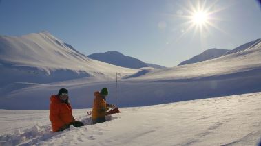 Daer ingen skulle tro att någon kunde bo: Vinterstunder