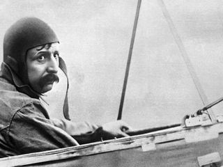 Mit fliegender Kiste ueber den Kanal: Louis Blériot