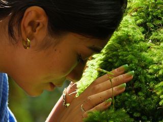 Hand in Hand mit der Natur