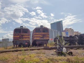 Mit dem Zug durch die Mongolei