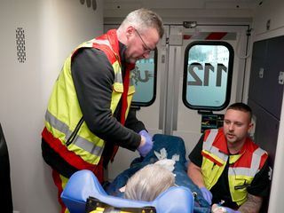 Krank auf dem Land