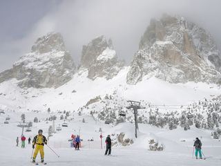 Winterreise durchs Schnalstal und die Dolomiten